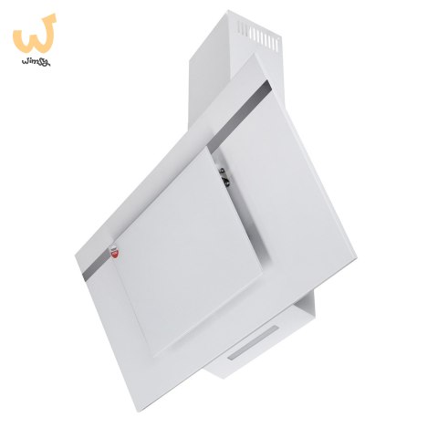 Okap AKPO WK-4 NERO LINE 2.0 90 BIAŁY T450 Liniowy LED/Siłownik