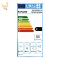 Okap AKPO WK-4 NERO LINE 2.0 90 BIAŁY T450 Liniowy LED/Siłownik