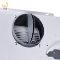Okap AKPO WK-4 NERO LINE 2.0 90 BIAŁY T450 Liniowy LED/Siłownik