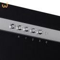 Okap AKPO WK-4 NERO LINE 2.0 90 CZARNY T450 Liniowy LED/Siłownik
