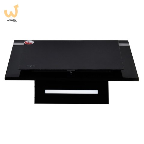 Okap AKPO WK-4 NERO LINE 2.0 90 CZARNY T450 Liniowy LED/Siłownik Okap AKPO WK-4 NERO LINE 2.0 90 CZARNY T450 Liniowy LED/Siłownik