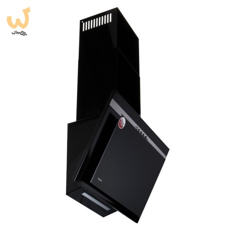 Okap AKPO WK-4 NERO LINE 2.0 90 CZARNY T450 Liniowy LED/Siłownik Okap AKPO WK-4 NERO LINE 2.0 90 CZARNY T450 Liniowy LED/Siłownik