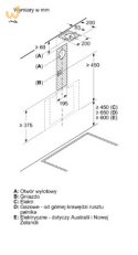 Okap BOSCH DWK65DK20