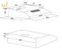 Okap podszafkowy AKPO WK-7 P 3060 BIAŁY (600mm; kolor biały)