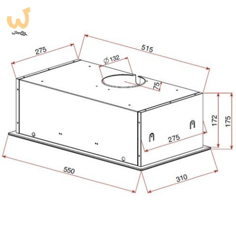 Okap podszafkowy TEKA GFG2 GLASS BLACK (334 m3/h; 550mm; kolor czarny) Okap podszafkowy TEKA GFG2 GLASS BLACK (334 m3/h; 550mm; kolor czarny)