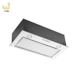 Okap podszafkowy do zabudowy CIARKO SL-BOX Glass 60 Biały (600 mm, białe szkło)