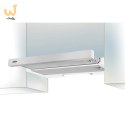 Okap podszafkowy teleskopowy AKPO WK-7 LIGHT ECO 60 INOX (front stal nierdzewna)