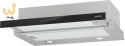 Okap teleskopowy GORENJE TH64E3SGB - front czarne szkło