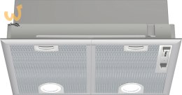 Okap wyspowy BOSCH DHL 555 BL (618 m3/h; 530mm; kolor srebrny)