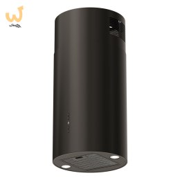 Okap wyspowy tuba MAAN Elba 2 31 czarna - kolor czarny
