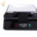 Gofrownica Adler AD 3036 (1500W; kolor srebrny)