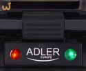 Gofrownica Adler AD 3036 (1500W; kolor srebrny)