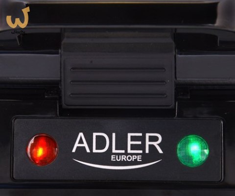 Gofrownica Adler AD 3036 (1500W; kolor srebrny) Gofrownica Adler AD 3036 (1500W; kolor srebrny)