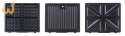 Opiekacz 3 w 1 Ravanson OP-7050 (1200W; kolor czarny)