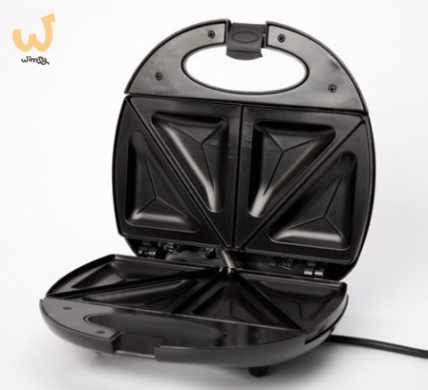 Opiekacz do kanapek Adler AD 3015 (750W; kolor czarny) Opiekacz do kanapek Adler AD 3015 (750W; kolor czarny)
