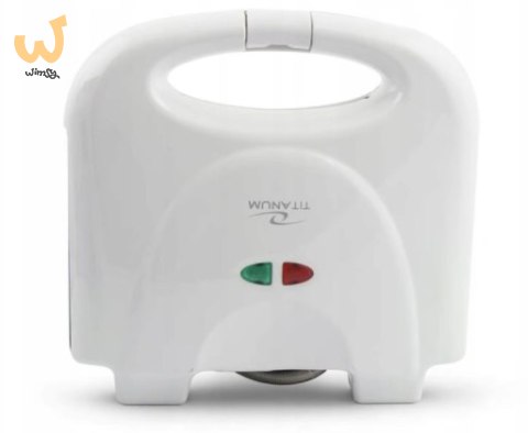 Opiekacz do kanapek TITANUM Mozzarella TKT001W (700W; kolor biały) Opiekacz do kanapek TITANUM Mozzarella TKT001W (700W; kolor biały)