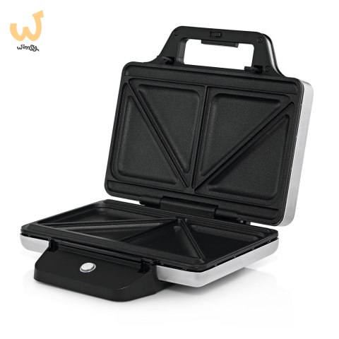 Opiekacz do kanapek WMF Lono 415150011 (800W; kolor srebrny) Opiekacz do kanapek WMF Lono 415150011 (800W; kolor srebrny)