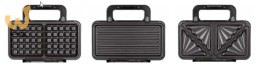 Opiekacz do kanapek/gofrownica/grill MPM MOP-43M