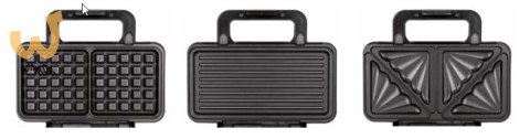Opiekacz do kanapek/gofrownica/grill MPM MOP-43M Opiekacz do kanapek/gofrownica/grill MPM MOP-43M