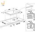 Płyta indukcyjna WHIRLPOOL WB B3960 BF