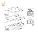 Płyta indukcyjna WHIRLPOOL WS Q2160 NE