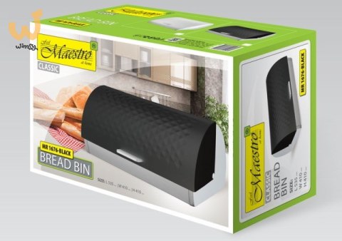 Chlebak MAESTRO MR-1676-BLACK Chlebak MAESTRO MR-1676-BLACK