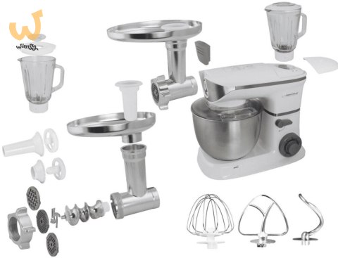 Robot kuchenny planetarny do mielenia Esperanza COOKING MASTER EKM025 (1000W) Robot kuchenny planetarny do mielenia Esperanza COOKING MASTER EKM025 (1000W)