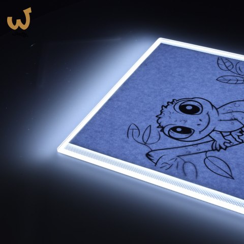 Deska kreślarska tablica kalka do rysowania podświetlana LED A4 Deska kreślarska tablica kalka do rysowania podświetlana LED A4