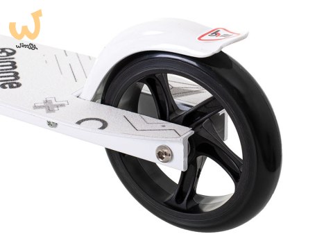 Hulajnoga miejska składana CARI koła 145mm biała GIMME Hulajnoga miejska składana CARI koła 145mm biała GIMME