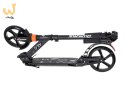 Hulajnoga miejska składana duża AILO XL koła 200mm amortyzator x2 czarna GIMME