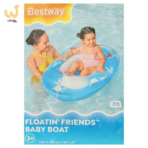 Kółko do pływania dla niemowląt BESTWAY 34037 Kółko do pływania dla niemowląt BESTWAY 34037