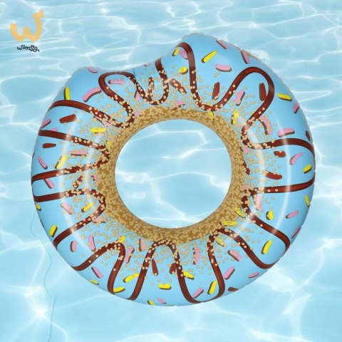 Kółko do pływania dmuchane BESTWAY 36118 donut niebieskie 107cm Kółko do pływania dmuchane BESTWAY 36118 donut niebieskie 107cm