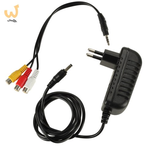 Mini projektor rzutnik przenośny LED TFT LCD 1920x1080 24-60" USB HDMI 12V biało-pomarańczowy Mini projektor rzutnik przenośny LED TFT LCD 1920x1080 24-60" USB HDMI 12V biało-pomarańczowy