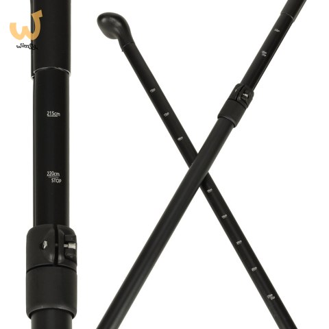 Wiosło kajakowe do deski SUP 2w1 składane aluminiowe regulowane 175 - 220 cm Wiosło kajakowe do deski SUP 2w1 składane aluminiowe regulowane 175 - 220 cm