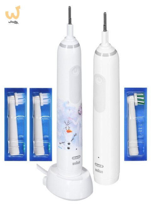 Oral-B Pro 3 3000 White+Oral-B Junior Frozen Oral-B Pro 3 3000 White+Oral-B Junior Frozen