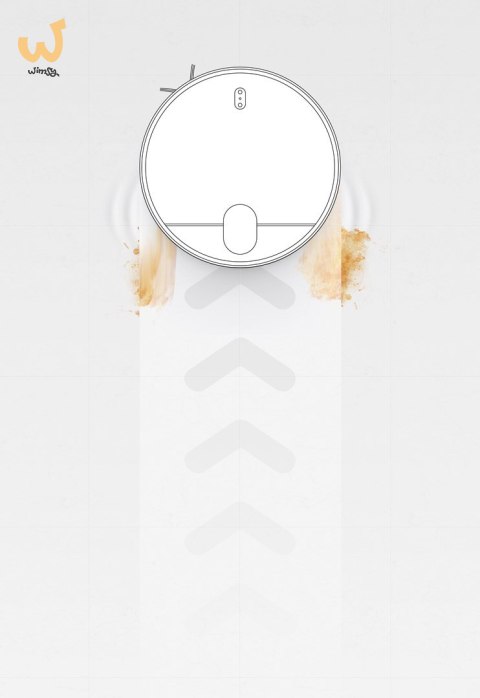 Robot sprzątający Xiaomi Mi Robot Vaccum-Mop 2 Pro biały (WYPRZEDAŻ) Robot sprzątający Xiaomi Mi Robot Vaccum-Mop 2 Pro biały (WYPRZEDAŻ)