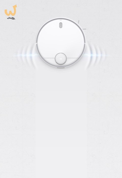 Robot sprzątający Xiaomi Mi Robot Vaccum-Mop 2 Pro biały (WYPRZEDAŻ) Robot sprzątający Xiaomi Mi Robot Vaccum-Mop 2 Pro biały (WYPRZEDAŻ)