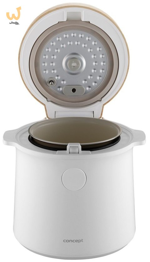 Ryżowar Ryżowar 1,5 l biały/drewno RE3030 CONCEPT Ryżowar Ryżowar 1,5 l biały/drewno RE3030 CONCEPT