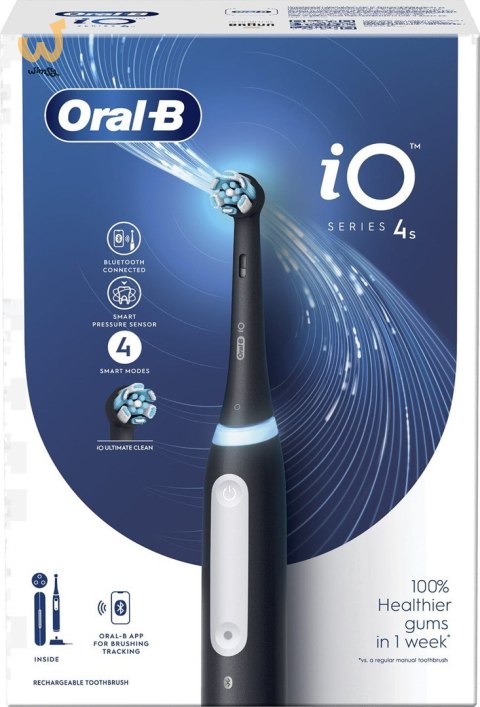 Szczoteczka elektryczna Oral-B iO4s Matt Black Szczoteczka elektryczna Oral-B iO4s Matt Black