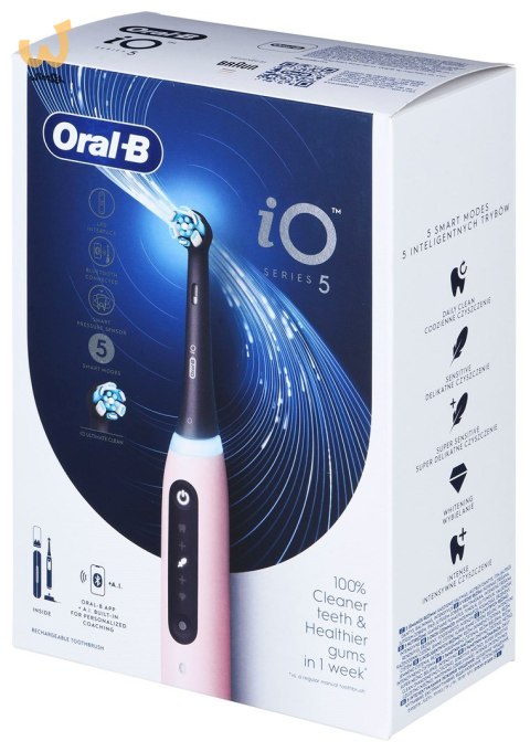 Szczoteczka elektyczna Oral-B iO5 Pink Szczoteczka elektyczna Oral-B iO5 Pink