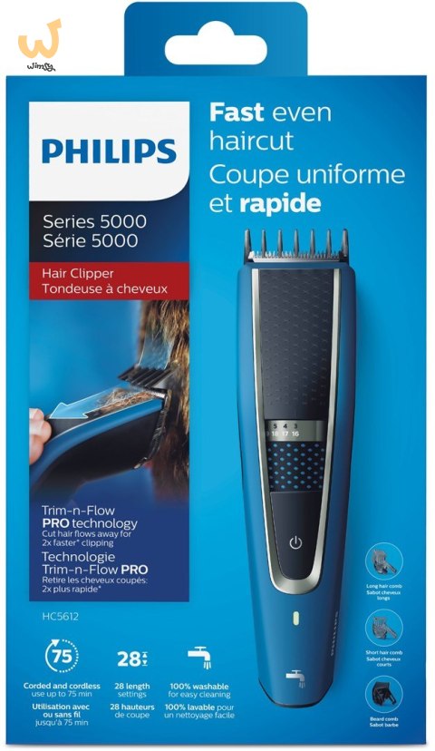 Maszynka do strzyżenia PHILIPS HC 5612/15 Maszynka do strzyżenia PHILIPS HC 5612/15