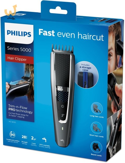 Maszynka do strzyżenia PHILIPS HC 5650/15 (WYPRZEDAŻ) Maszynka do strzyżenia PHILIPS HC 5650/15 (WYPRZEDAŻ)