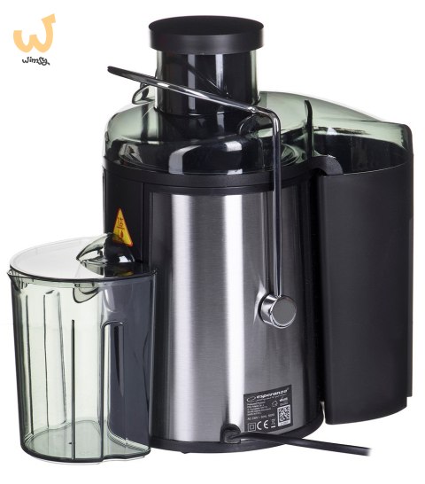 Sokowirówka Esperanza Carrot EKJ002 (500W; kolor inox) Sokowirówka Esperanza Carrot EKJ002 (500W; kolor inox)