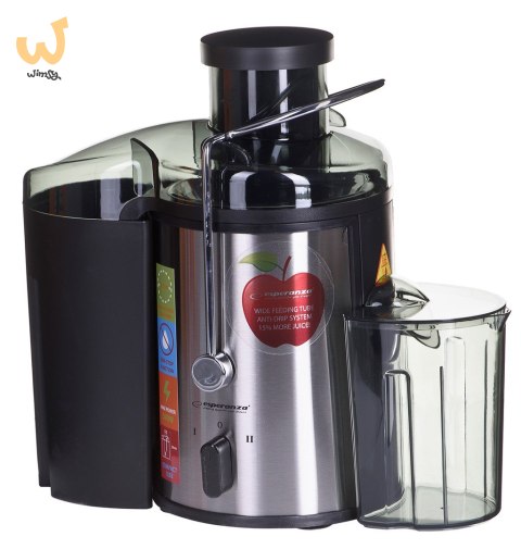 Sokowirówka Esperanza Carrot EKJ002 (500W; kolor inox) Sokowirówka Esperanza Carrot EKJ002 (500W; kolor inox)