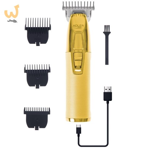 Trymer ADLER AD 2836g złoty USB Trymer ADLER AD 2836g złoty USB