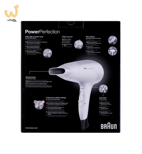 Suszarka do włosów BRAUN BRHD385E Suszarka do włosów BRAUN BRHD385E