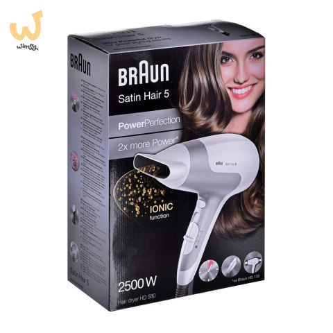 Suszarka do włosów BRAUN HD580 Suszarka do włosów BRAUN HD580
