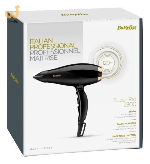 Suszarka do włosów Babyliss 6714E (2300W; kolor czarny) Suszarka do włosów Babyliss 6714E (2300W; kolor czarny)