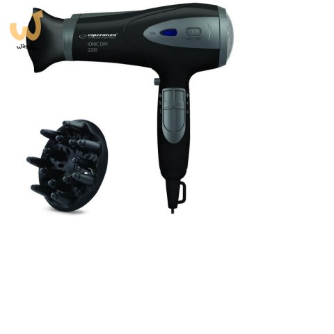Suszarka do włosów Esperanza Ionic Viven EBH005K (2200W; kolor czarny)