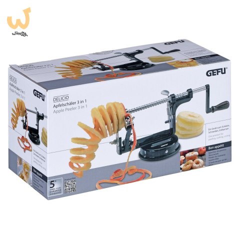 Obieraczka do jabłek 3w1 GEFU DELICIO G-13560 Obieraczka do jabłek 3w1 GEFU DELICIO G-13560